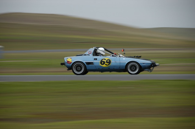 Illustration for article titled Italian Stallions' Fiat X1/9 Totally Reliable At LeMons, Other Than The Blown Head Gasket